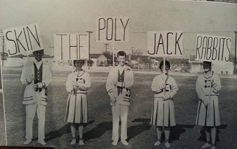 Cheerleaders - Poly Jackrabbits game